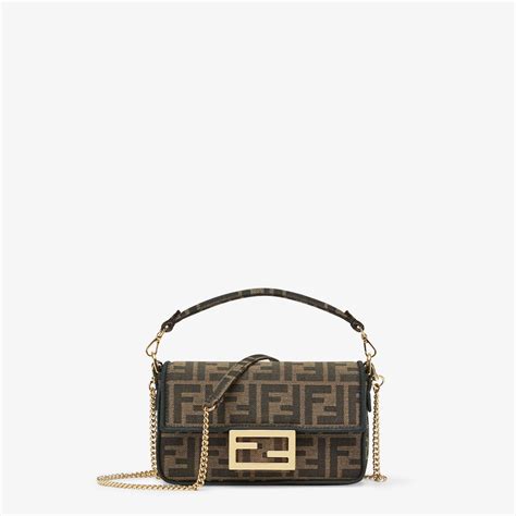 fendi mini baguette size|fendi mini shopper.